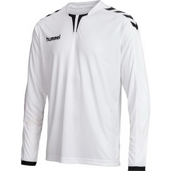 hummel Herren CORE LS POLY JERSEY Rot Handball Sport Volleyball Trikot NEU 