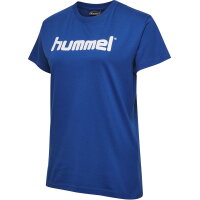 Hummel Damen-T-Shirt HMLGo Cotton Logo T-Shirt woman S/s 203518