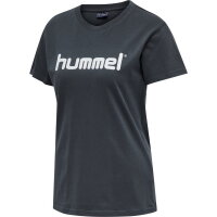 Hummel Damen-T-Shirt HMLGo Cotton Logo T-Shirt woman S/s 203518