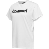 Hummel Damen-T-Shirt HMLGo Cotton Logo T-Shirt woman S/s 203518