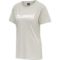 Hummel Damen-T-Shirt HMLGo Cotton Logo T-Shirt woman S/s 203518