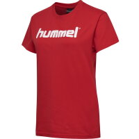 Hummel Damen-T-Shirt HMLGo Cotton Logo T-Shirt woman S/s 203518