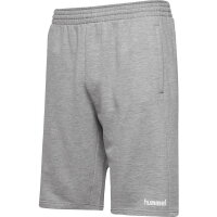 Hummel Herren-Shorts HMLGo Cotton Bermuda Shorts grey...