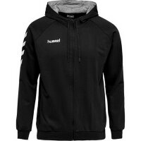 Hummel Herren-Kapuzensweatjacke HMLGo Cotton Zip Hoodie 204230