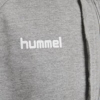 Hummel Herren-Kapuzensweatjacke HMLGo Cotton Zip Hoodie grey melange M