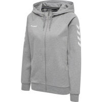 Hummel Damen-Kapuzensweatjacke HMLGo Cotton Zip Hoodie...