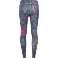 Newline Damen-Laufhose Black Printed Warm Tights Woman Printed M/40