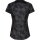 Newline Damen-Lauf-Shirt Black Camo Airflow Tee Woman 077328