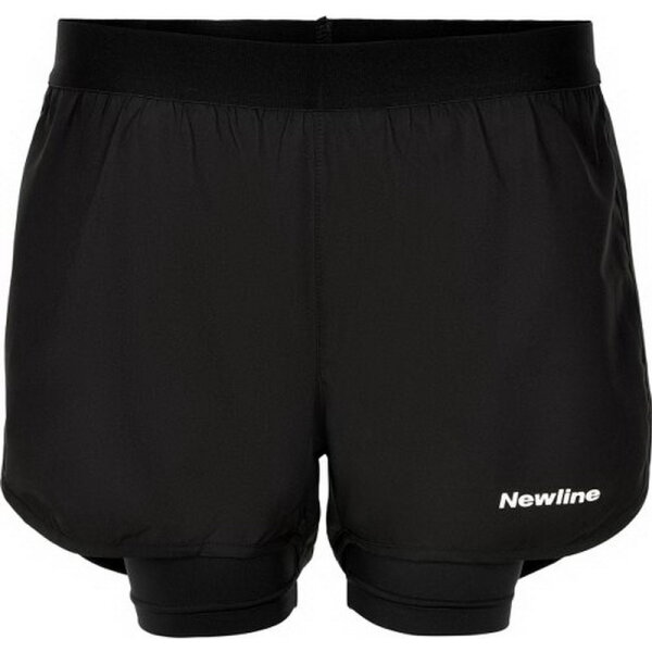 Newline Damen-Laufshorts 2-Lay Shorts Woman 070476