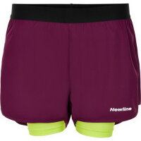 Newline Damen-Laufshorts 2-Lay Shorts Woman 070476