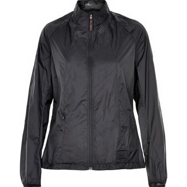 Newline Damen-Laufjacke Black Windshield Jacket Woman 077305