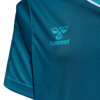 Hummel Kinder-Trikot hmlCore XK Poly Jersey Ss Kids blue coral 176