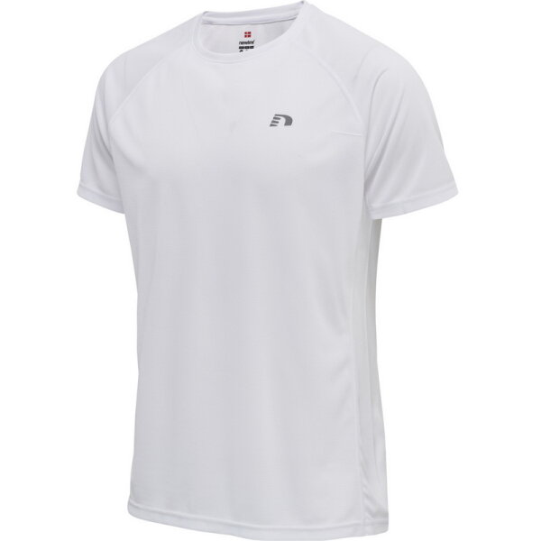 Newline Herren-Laufshirt Men Core Running T-Shirt Ss white XL