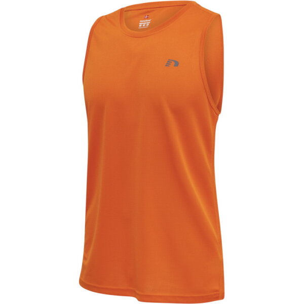 Newline Herren-Laufshirt Men Core Running Singlet orange tiger XL