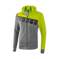 Erima Kinder-Trainingsjacke m. Kapuze 5-C Training Jacket with hood